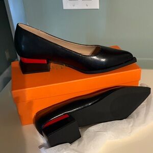 Elegant Black and Red Women's Shoes